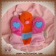 CMP DOUDOU PAPILLON COCCINELLE MARIONNETTE ORANGE ROSE COEUR SOS