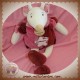 DOUDOU ET COMPAGNIE SOS SOURIS FRAMBOISINE ROSE 30 cm