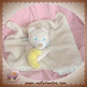 BLEDINA DOUDOU OURS PLAT BOUCLETTE ECRU LUNE SOS BLEDINA DOUDOU OURS PLAT BOUCLETTE ECRU LUNE SOS