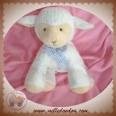 ANNA CLUB PLUSH DOUDOU MOUTON AGNEAU BLANC SOS