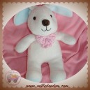 LUMINOU DOUDOU CHIEN LAPIN FLUORESCENT ROSE SOS