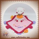 BABYNAT BABY NAT DOUDOU OURS MOUCHOIR ROSE SUPER DOUDOU SOS