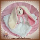 BUKOWSKI DOUDOU LAPIN ECRU PLAT BLANC ROSE SOS