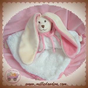 BUKOWSKI DOUDOU LAPIN ECRU PLAT BLANC ROSE SOS