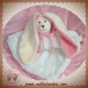 BUKOWSKI DOUDOU LAPIN ECRU PLAT BLANC ROSE SOS