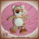 NICOTOY DOUDOU LEOPARD RAYE MARRON BEIGE SOS