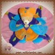 DOUDOU ET COMPAGNIE SOS OURS PRINCE INDIDOUS PLAT BLEU ORANGE VIOLET SOS