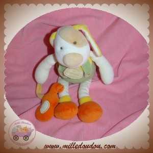 DOUDOU ET COMPAGNIE SOS CHIEN HECTOR VIOLON VERT ORANGE