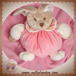 BUKOWSKI DOUDOU LAPIN BEIGE BOULE ROSE RAYE SOS