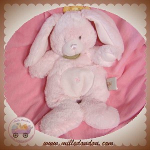 BABYNAT DOUDOU LAPIN ROSE POIL SOS