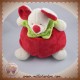 BABYNAT BABY NAT DOUDOU SOURIS ROUGE BOULE FRAISE VERT SOS