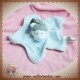 NICOTOY DOUDOU OURS PLAT ETOILE BLEU TOYS SOS