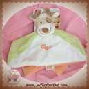 INFLUX CORA DOUDOU VACHE GIRAFE BLANC PLAT VERT ORANGE SOS