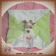 INFLUX CORA DOUDOU VACHE GIRAFE BLANC PLAT VERT ORANGE SOS