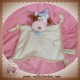 ORCHESTRA DOUDOU VACHE PLAT ECRU BEIGE NOEUD SOS