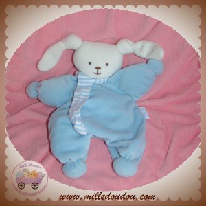 COROLLE DOUDOU LAPIN PATACHOU BLEU SOS