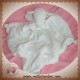 ANGEL DEAR DOUDOU MOUTON PLAT BLANC MOUCHOIR SOS