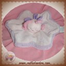 KIMBALOO DOUDOU PAPILLON COCCINELLE PLAT OVAL ROSE FLEUR SOS