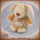 BABYNAT BABY NAT DOUDOU LAPIN ECRU BEIGE JAUNE SOS