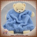 KALOO DOUDOU OURS CREME PLAT BLEU PLUME SOS