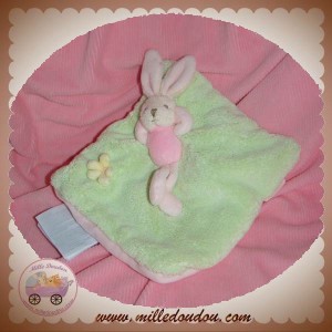 KALOO DOUDOU LAPIN LILIROSE ROSE VERTE BOUILLOTTE  SOS