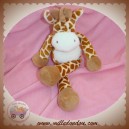 NICOTOY DOUDOU GIRAFE TACHETE MARRON ECRU SOS