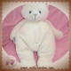 AJENA DOUDOU OURS ECRU BEIGE TROU NOMBRIL SOS