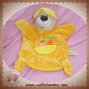 BABY LUNA DOUDOU OURS MARIONNETTE JARDINIER ORANGE CAROTTE SOS