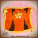 DISNEY DOUDOU TIGROU ORANGE PLAT PAPILLON SOS