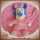 DISNEY NICOTOY DOUDOU MINNIE SOURIS ROSE  BLEU PASTEL SOS