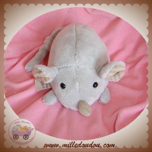 HISTOIRE D'OURS DOUDOU SOURIS GRISE FRIMOUSSES BEIGE SOS