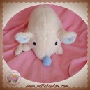 HISTOIRE D'OURS DOUDOU SOURIS ECRU BLEU FRIMOUSSES SOS