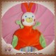 TAKINOU DOUDOU LAPIN QUASI PLAT ORANGE JAUNE SOS