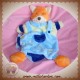 BABYNAT BABY NAT DOUDOU RENARD MARIONNETTE BLEU PAPILLON SOS