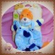 BABYNAT BABY NAT DOUDOU RENARD MARIONNETTE BLEU PAPILLON SOS