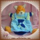 BABYNAT BABY NAT DOUDOU RENARD MARIONNETTE BLEU PAPILLON SOS