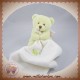 BABYNAT BABY NAT DOUDOU OURS VERT MOUCHOIR SOS