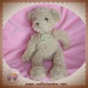 HISTOIRE D'OURS DOUDOU OURS BOUCLETTE MARRON BEIGE SOS