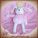 BABYNAT BABY NAT DOUDOU LAPIN ROSE BRAS RAYE SOS