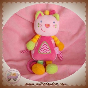 BABYSUN BABY SUN DOUDOU CHAT ROSE MUSICAL TRIANGLE SOS