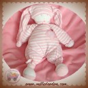 MOULIN ROTY DOUDOU POUPEE FILLE RAYE ROSE BLANC LOUPI