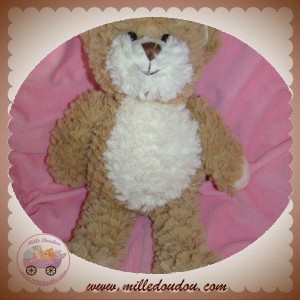 BUKOWSKI SWEDEN DOUDOU OURS POIL BEIGE MARRON ECRU SOS