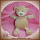 MGM DOUDOU OURS BEIGE RAYE VERT SOS
