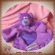 SMARTSCENTS DOUDOU OURS PLAT VIOLET MAUVE COEUR SOS