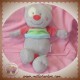BENGY DOUDOU OURS GRIS PULL RAYE ROUGE BLEU VERT SOS