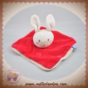 SUCRE D'ORGE DOUDOU LAPIN BLANC PLAT ROUGE SOS