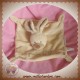 GRAIN DE BLE DOUDOU LAPIN PLAT ECRU ZANNIER 