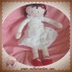 JACADI DOUDOU POUPEE FILLE ANGE MARGUERITE ROBE BLANCHE SOS