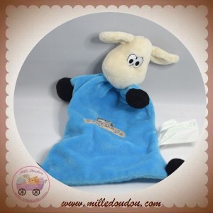 BERYL BRIOCHE DOUDOU MOUTON PLAT BLEU SOS