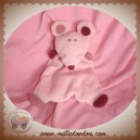 BOUT'CHOU MONOPRIX DOUDOU SOURIS ROSE QUASI PLATE SOS